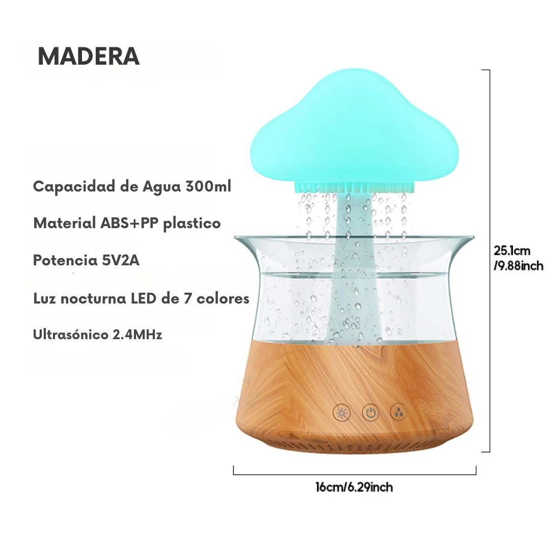 Difusor de Aromas con forma de Gota de Agua Kinscoter CH06 (300ml)