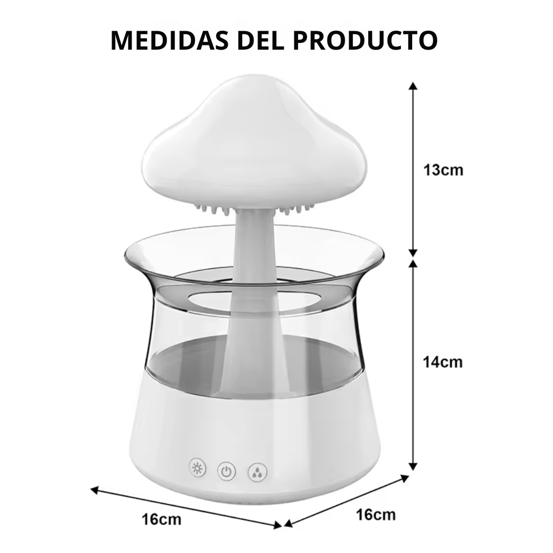 Difusor de Aromas con forma de Gota de Agua Kinscoter CH06 (300ml)