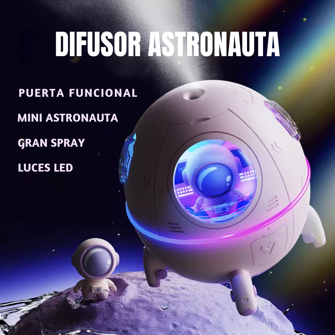 Humidificador Astronauta 220ml - Para niños