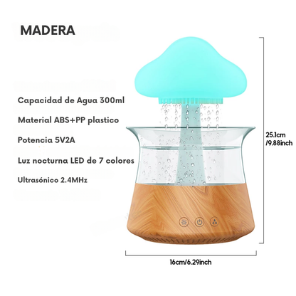 Difusor de Aromas con forma de Gota de Agua Kinscoter CH06 (300ml)
