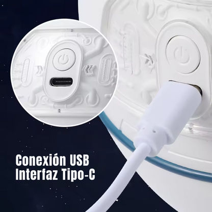 Humidificador Astronauta 220ml - Para niños