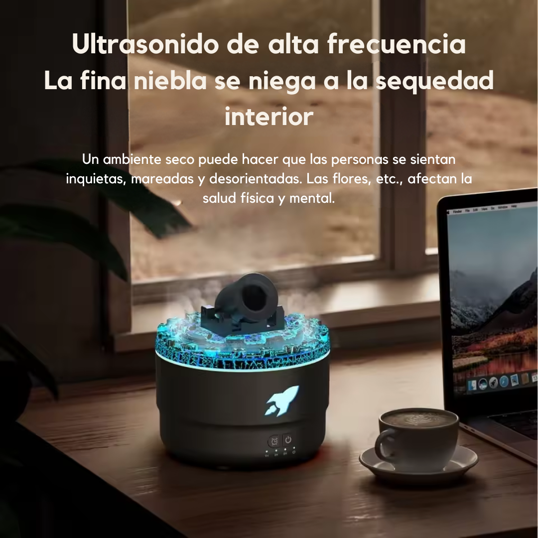 Difusor De Aromaterapia Cañón - Efecto Medusa
