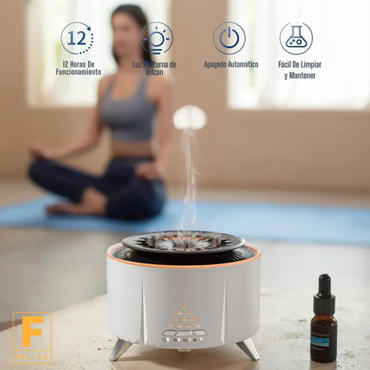 Difusor de Aceites Esenciales (Efecto Medusa)