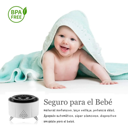 Difusor de Aceites Esenciales (Efecto Medusa)